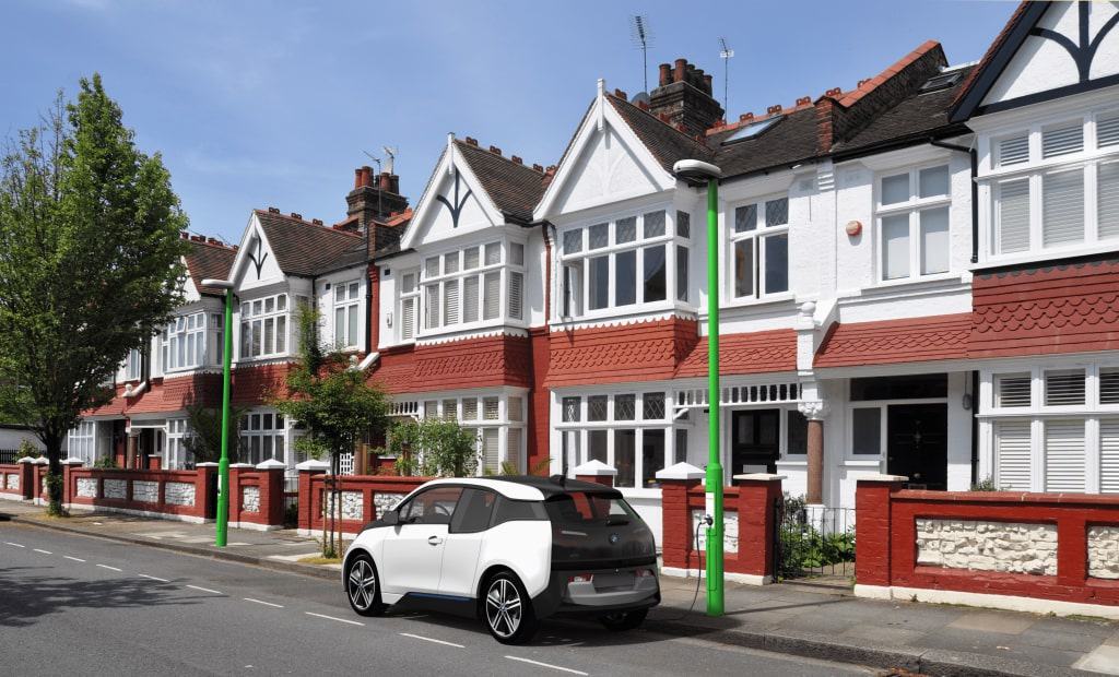 EV ChargePoint on terrace street