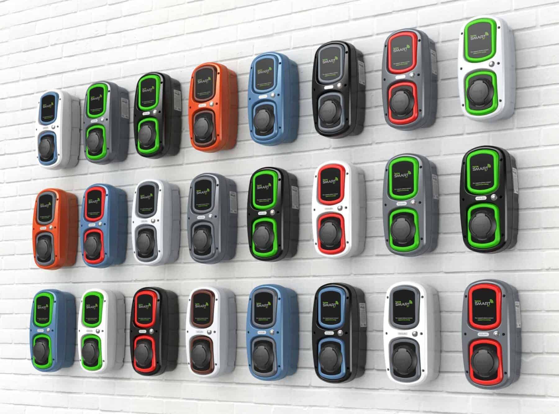 WallPod colour options display