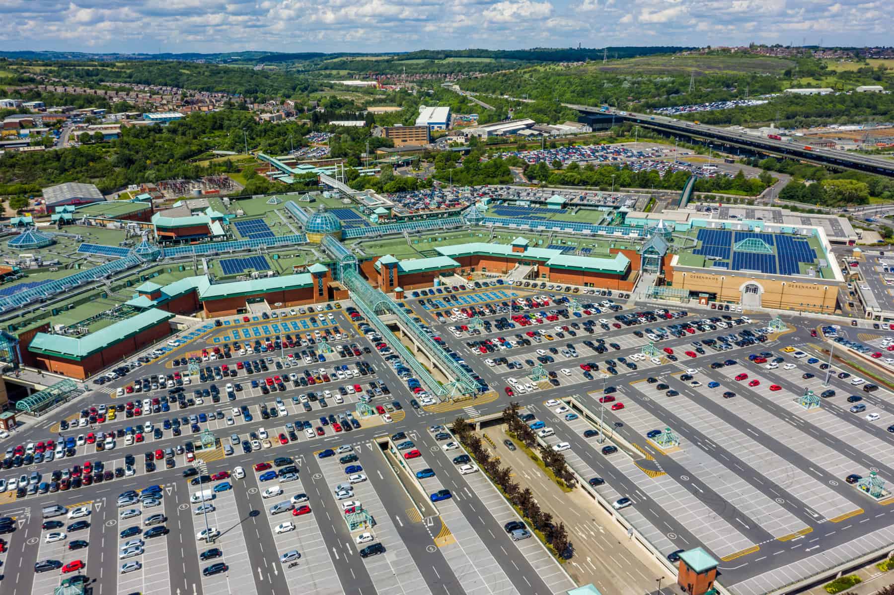 Aerial Image Of Meadowhall